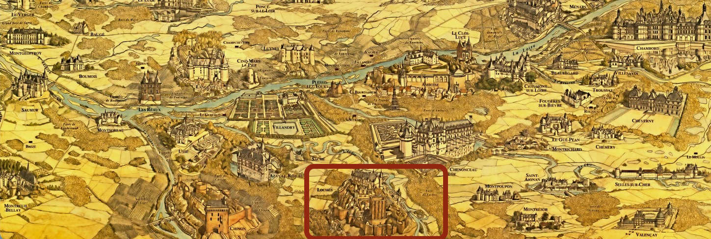 le Gite du Chevalier **** sur les remparts de Loches